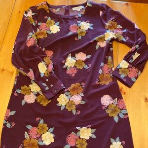 Loft dress long sleeve